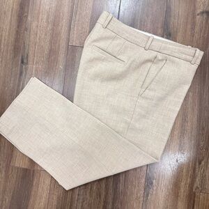 Babaton Cream and Tan Trousers